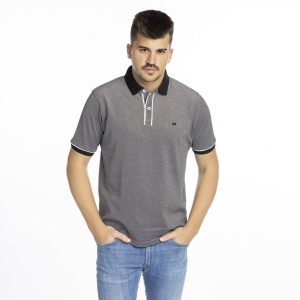 Polo de hombre, tejido oxford, 100% algodón.
