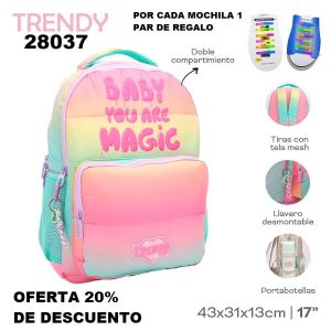 28037 Mochila Trendy