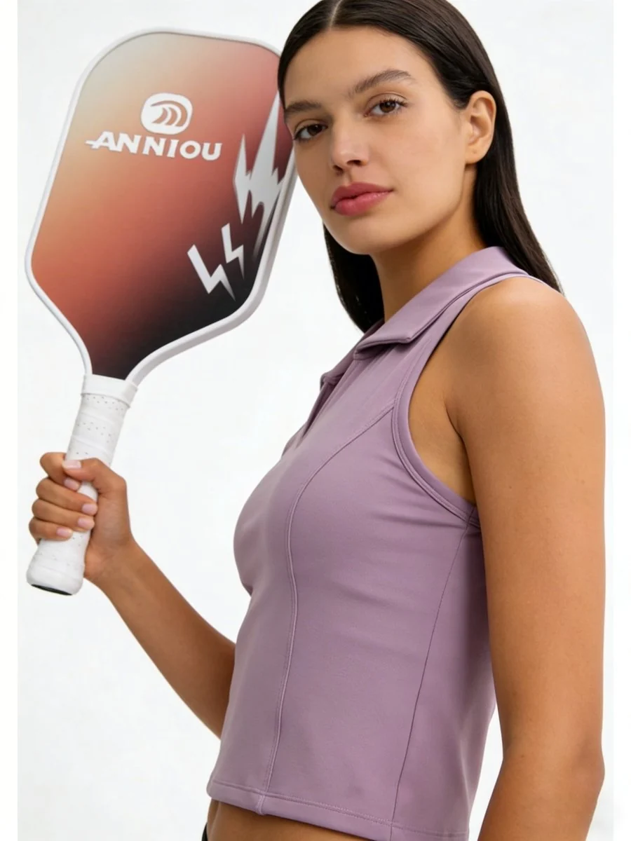 Sleeveless Pickleball Polo Top - Imagen 3