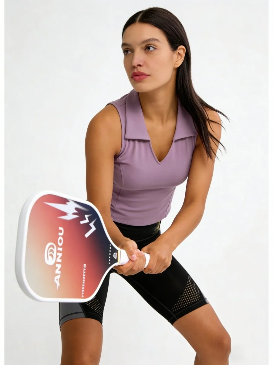 Sleeveless Pickleball Polo Top - Imagen 5