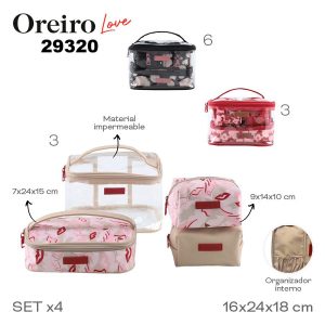 29320 Portacosmetico Oreiro Love