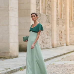 Vestido Amina verde