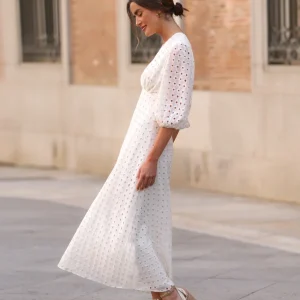 Vestido Solene white