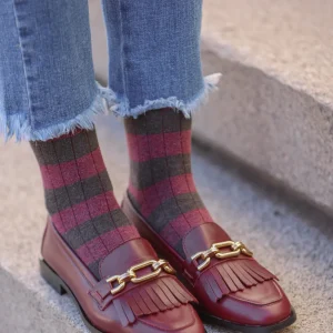 Mocasines Louise burdeos