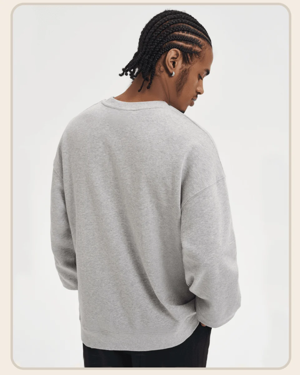 Heavyweight French Terry Crewneck Sweatshirt - Imagen 7