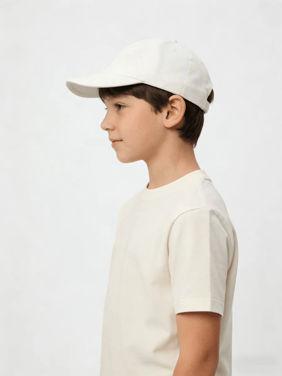 UPF 50+ Kids Cotton Baseball Cap - Imagen 6