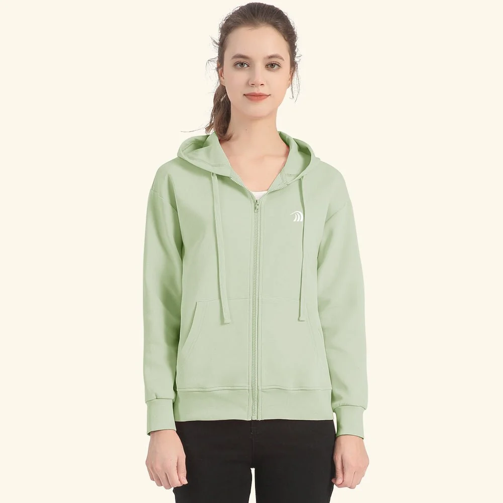 Women's Zip-Up Sports Hoodie - Imagen 9