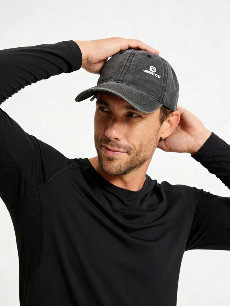 UPF 50+ Washed Cotton Baseball Cap - Imagen 3