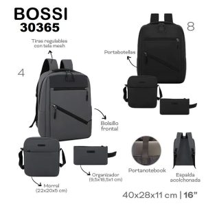 30365 – Set Mochila Bossi