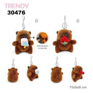 30476 Llavero Peluche Trendy