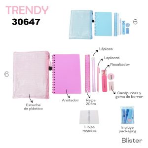 30647 Set Stationary Trendy