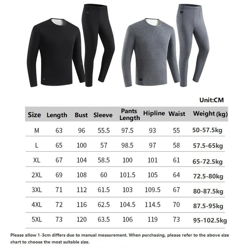 30 Area Heated Long Johns - Imagen 8