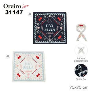 31147 Pañuelo Seda Oreiro