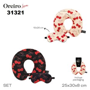 31321 Set Viaje Oreiro Almohada y Masc