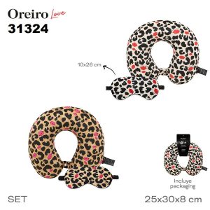 31324 Set Viaje Oreiro Almohada y Masc