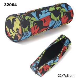 32064 Cartuchera tubo Klub Mode estp.Dinosaurio