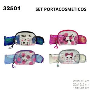 32501 SET PORTACOSMETICOS