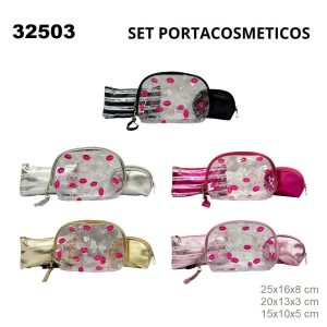 32503 SET PORTACOSMETICOS