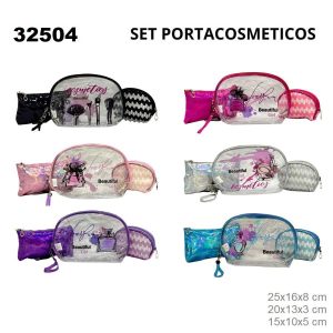 32504 SET PORTACOSMETICOS