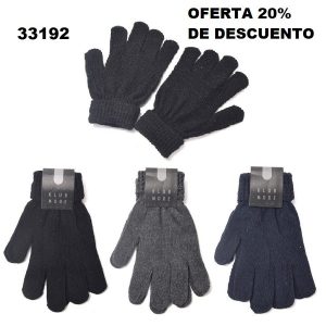 33192 Guante Hombre con puño