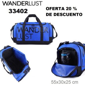 33402 Bolso active limitless con cinta estampada