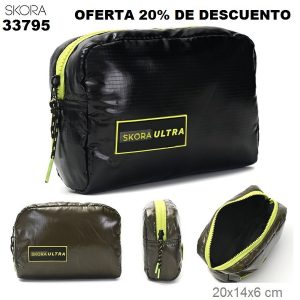 33795 Portacosmeticos Ultra Hiker cierre contra tono