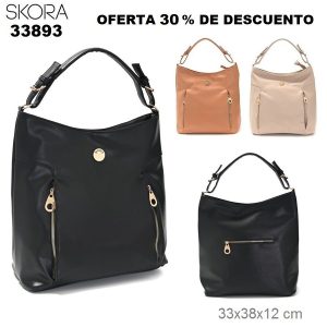 33893 Cartera Classic Roma con dos cierres
