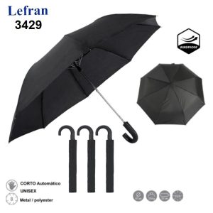3429 CORTO LISO NEGRO DE HOMBRE