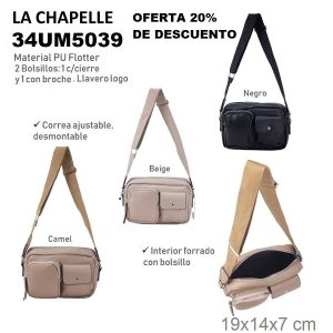 34UM5039 Bandolera PU. Flotter. Chica