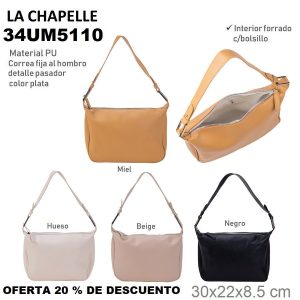 34UM5110 Cartera PU. Grande