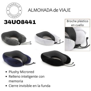 34UO8441 ALMOHADA DE VIAJE