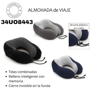 34UO8443 ALMOHADA DE VIAJE