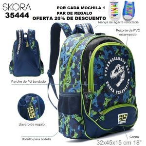 35444 Mochila Lets Play Sports Adventure con llavero