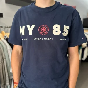 Camiseta NY Tommy marina
