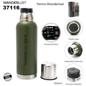 37116 Termo Wanderlust 1000ml