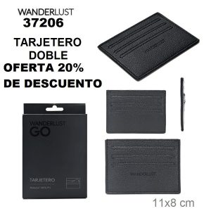 37206 Tarjtero GO clasico con fichero en ambos lados