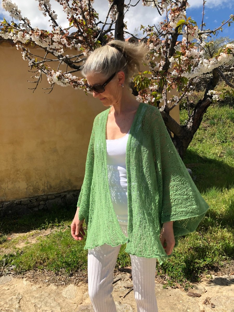 Chaqueta mariposa «Espiga» verde - Imagen 6