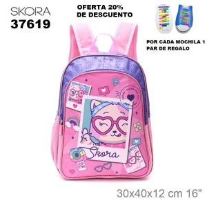 37619 Mochila Pets perfect con llavero