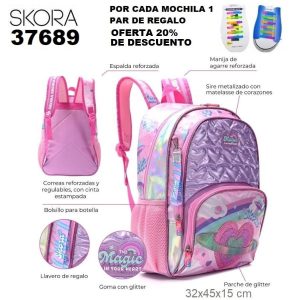 37689 Mochila Alma magic