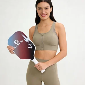 Women's Zip Front Sports Bra