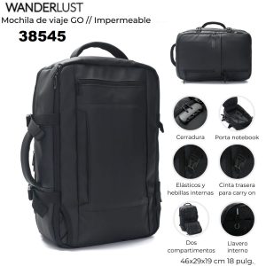 38545 Mochila de viaje Go