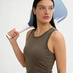 Side Ruched Sports Tank
