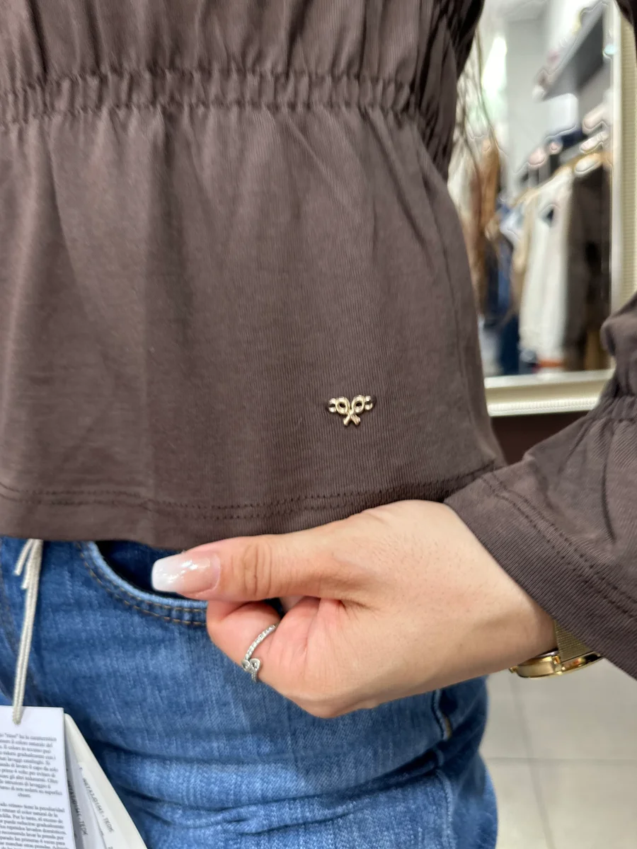 Blusa silbon chocolate - Imagen 3