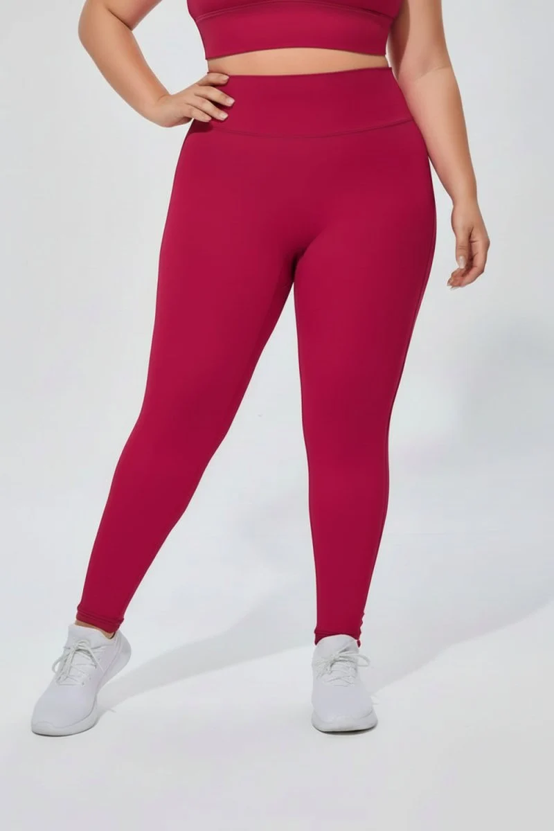 Plus Size High Waist Yoga Leggings