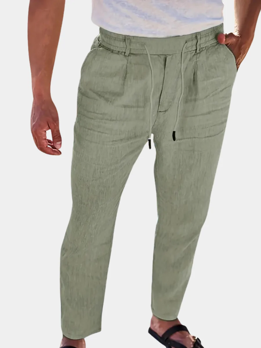 Nichols | Pantalones Anchos con Cordón - Imagen 8