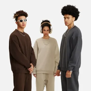 Fleece Sweatshirt and Sweatpants Set