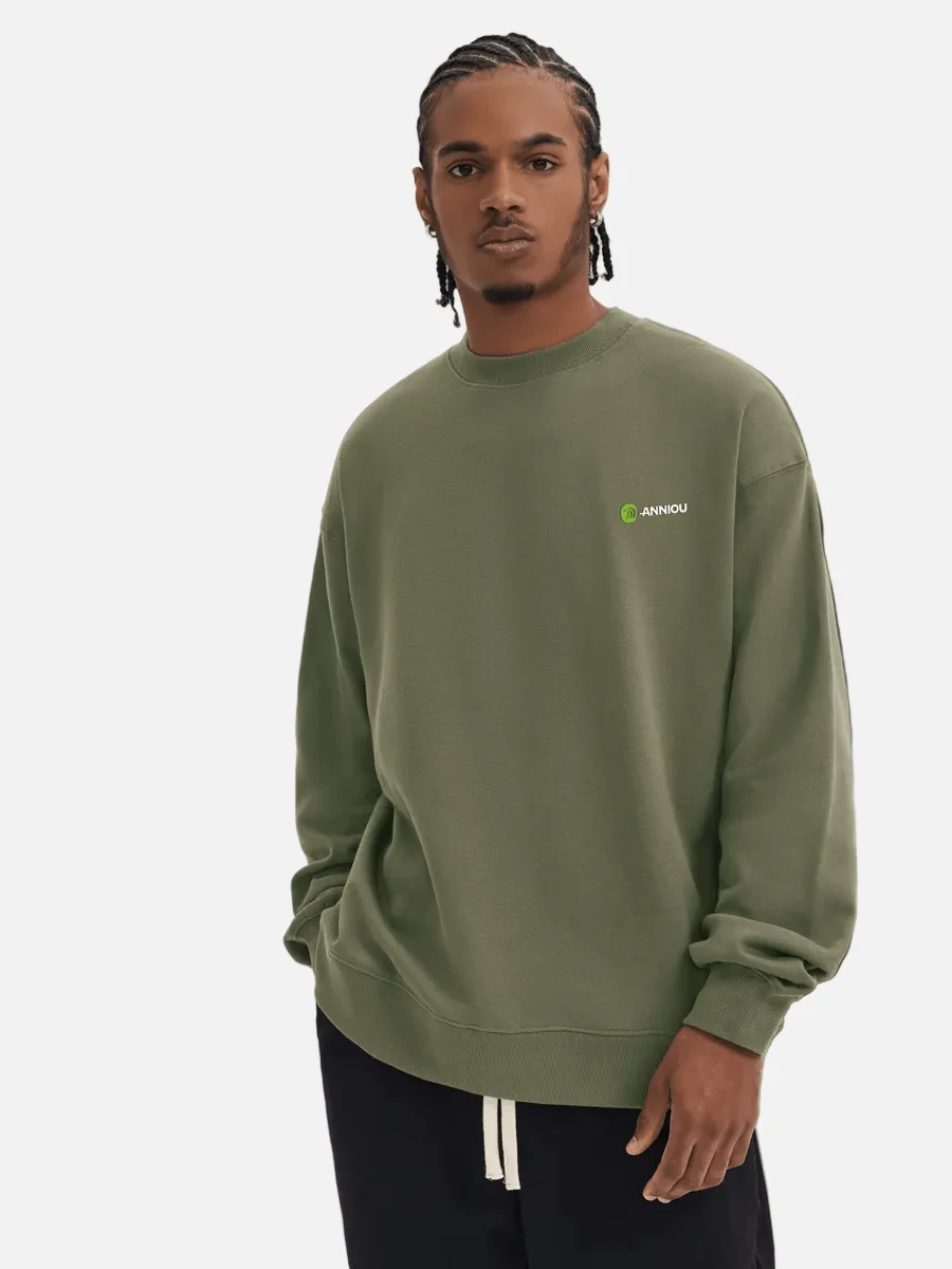 Heavyweight French Terry Crewneck Sweatshirt - Imagen 2