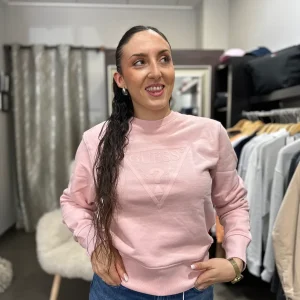 Sudadera Guess rosa