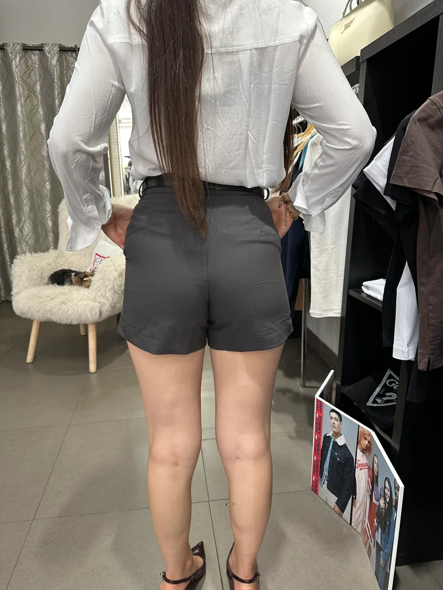 Pantalón Tiffosi corto chino gris - Imagen 4