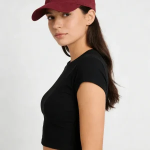 UPF 50+ Cotton Soft Top Baseball Cap